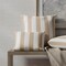 Natural Stain Resistant Performance Pet Friendly Stripe Woven Pattern Upholstery Fabric by The Yard - SKU: Emerson Sand